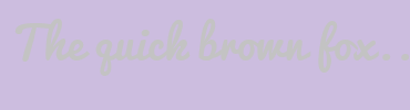 Image with Font Color C3C3C3 and Background Color CCBDDF